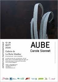 Visite de l'exposition "Aube" de Carole Sionnet