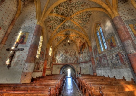 Visite commentée sur les Peintures murales de l'Eglise Saint Martin à Sillegny