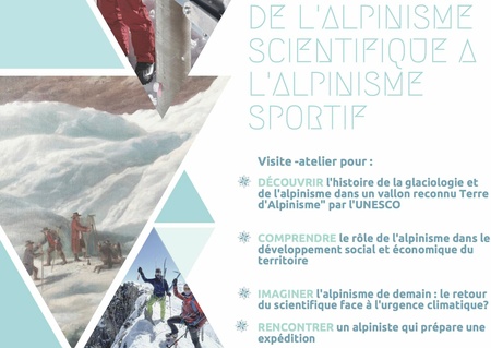 Glaciers : de l'alpinisme scientifique à l'alpinisme sportif