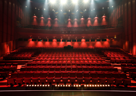 Visite du plateau du théâtre