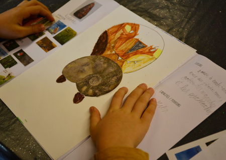 Atelier "fossiles ensorcelés"