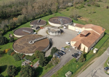 Visite explicative de la station de traitement des eaux usées de Pamiers