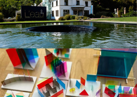 L'eau : retranscrite dans l’architecture et les expositions du centre d’art