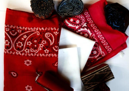 Visite atelier - Création d'un bandana en Toile de Jouy