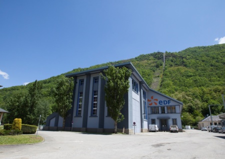 Visite de la centrale hydroélectrique d'Aston
