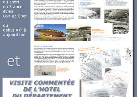 Exposition "Architecture et Sport" et visite de l'hôtel du département