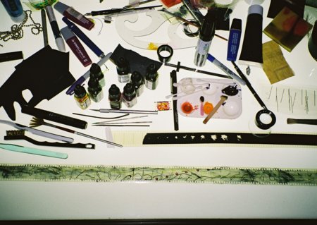 Atelier grattage de pellicule avec l'association "Braquage"