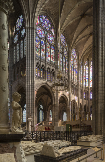 Les tombeaux des reines et des rois de France