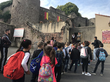 VISITE DU CHATEAU DES DUCS DE LORRAINE à  SIERCK LÈS BAINS