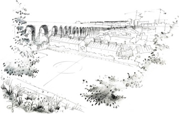 Le paysage de la Vallée de la Bièvre