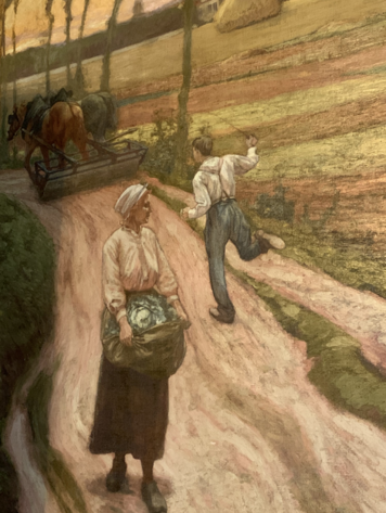 Comment des peintures murales de la fin du XIXème siècle nous renseignent sur l'histoire de la ville
