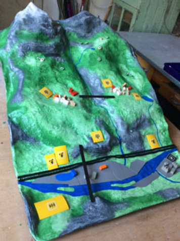 Atelier « J’habite la montagne » / animation interactive autour de 4 maquettes