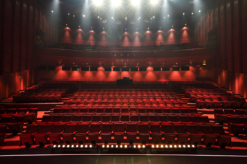 Visite du plateau du théâtre