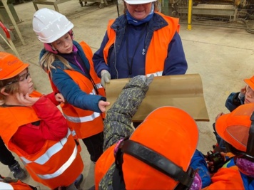 Visite d'une tuilerie : Patrimoine Industriel