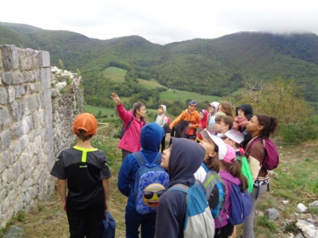 Visite au château d'Izaut