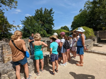 Visite commentée de la villa gallo-romaine de Lassalles et visite libre du musée archéologique