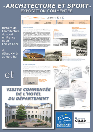 Exposition "Architecture et Sport" et visite de l'hôtel du département