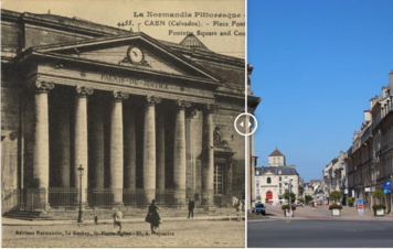 Avant/après, le patrimoine de la reconstruction
