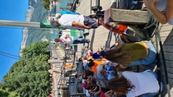 Visite guidée à quai d’Espérance III, barque à voiles latines
