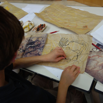 Peindre comme les hommes préhistoriques