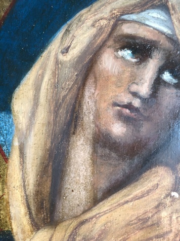 La restauration des peintures murales de l'Eglise Saint-Eucaire