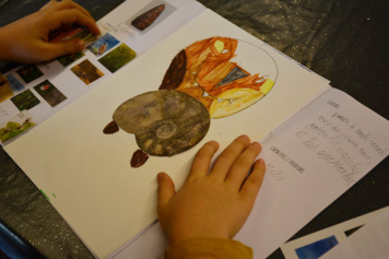 Atelier "fossiles ensorcelés"