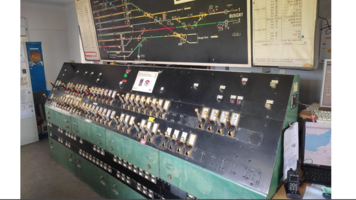 Visite d'un poste d'aiguillage