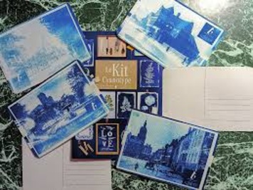Cyanotype "Souvenirs en bleu"