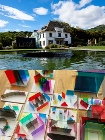 L'eau : retranscrite dans l’architecture et les expositions du centre d’art