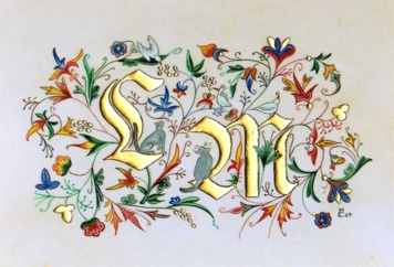 Atelier "Enluminure et calligraphie"