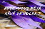 Avez-vous déjà rêvé de voler ?