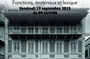 Du musée à l'architecture : Fonctions, matériaux et lexique